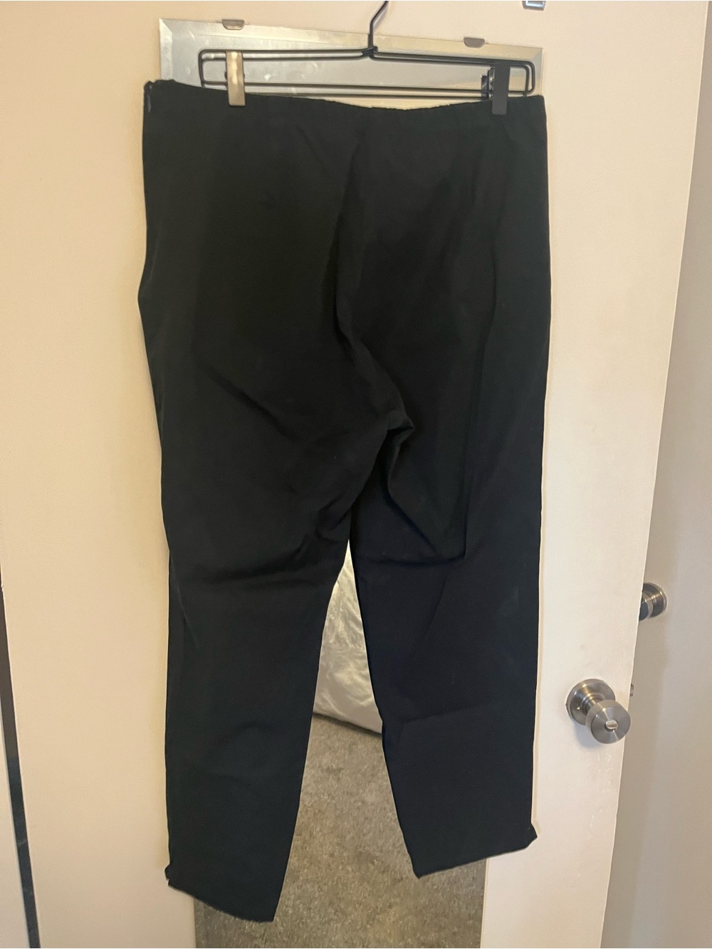 Eileen Fisher Black Straight Chinos